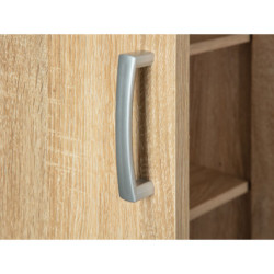 Armadio Compatto Rovere 2 Ante per Spazi Limitati e Stile