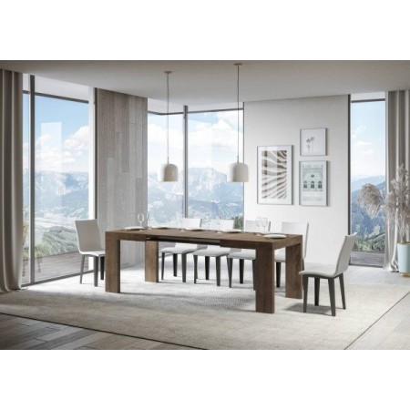 Tavolo allungabile Roxell 90x130/390 cm