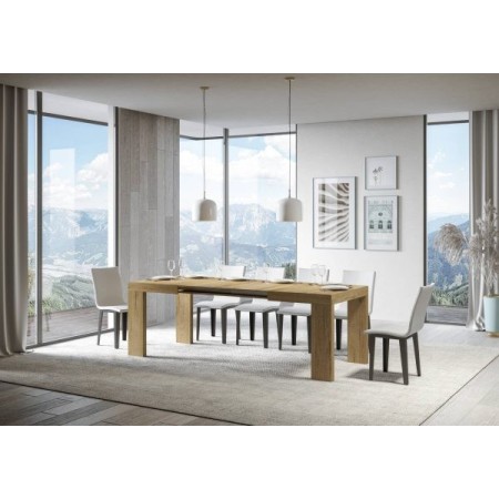 Tavolo allungabile Roxell 90x130/390 cm