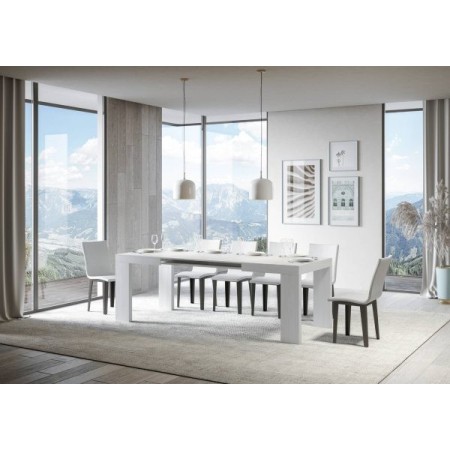Tavolo allungabile Roxell 90×140/400 cm
