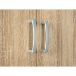Armadio Compatto Rovere 2 Ante per Spazi Limitati e Stile