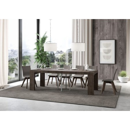 Tavolo allungabile Roxell Premium 90×90/246 cm