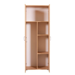 armadio porta scope in laminato rovere per ottimizzare spazi 70 cm in lunghezza, 34 cm in profondità e 189 cm in altezza