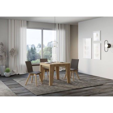 Tavolo allungabile 90x90/246 cm Naxy