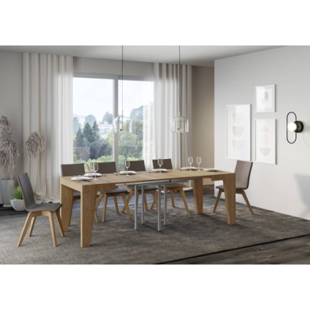 Tavolo allungabile 90x90/246 cm Naxy