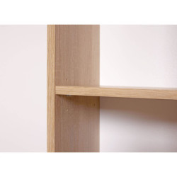 Armadio Porta Scope Laminato Rovere Doppia Anta