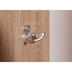 Armadio Porta Scope Laminato Rovere Doppia Anta