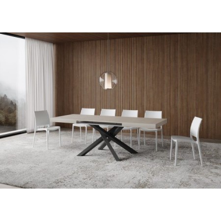 Tavolo allungabile 120/224x90 cm Volantis