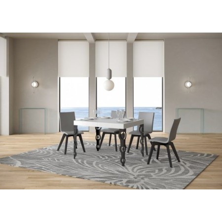 Tavolo allungabile 120/204x80 cm Karamay