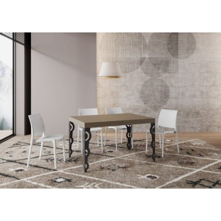 Tavolo allungabile 120/204x80 cm Karamay