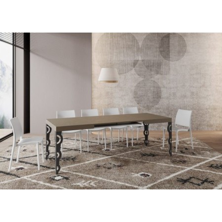 Tavolo allungabile 120/204x80 cm Karamay