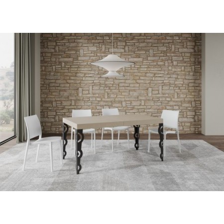 Tavolo allungabile 160/244x80 cm Karamay