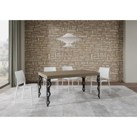 Tavolo allungabile 160/244x80 cm Karamay