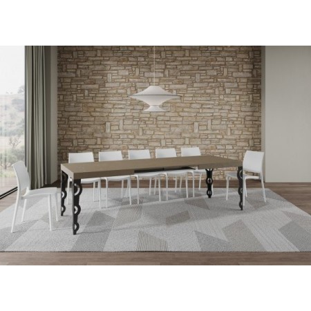 Tavolo allungabile 160/244x80 cm Karamay
