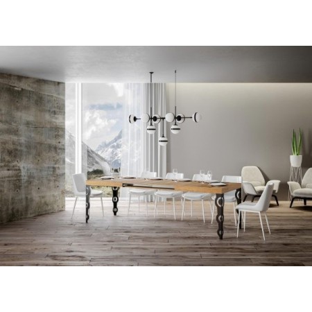 Tavolo allungabile 160/244x80 cm Karamay