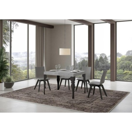 Tavolo allungabile 120/204x80 cm Paxon