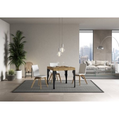 Tavolo allungabile 90/246x90 cm Paxon