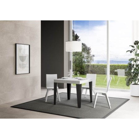 Tavolo allungabile 90/246x90 cm Flame