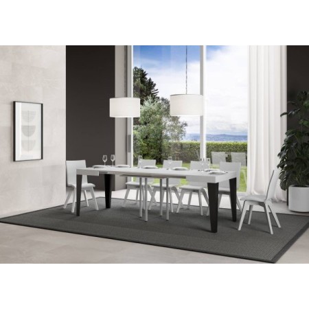 Tavolo allungabile 90/246x90 cm Flame