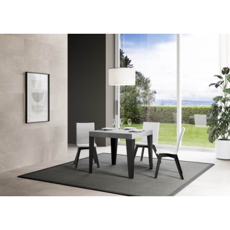 Tavolo allungabile 90/246x90 cm Flame