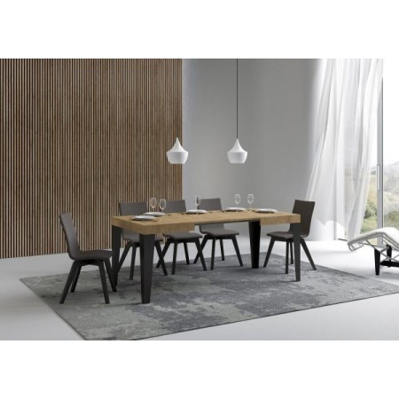 Tavolo allungabile 110/194x70 cm Flame