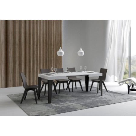 Tavolo allungabile 110/194x70 cm Flame