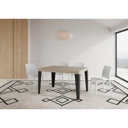 Tavolo allungabile 120/224x90 cm Flame