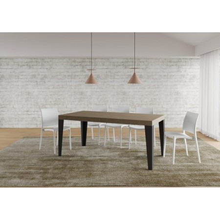 Tavolo allungabile 180/284x90 cm Flame