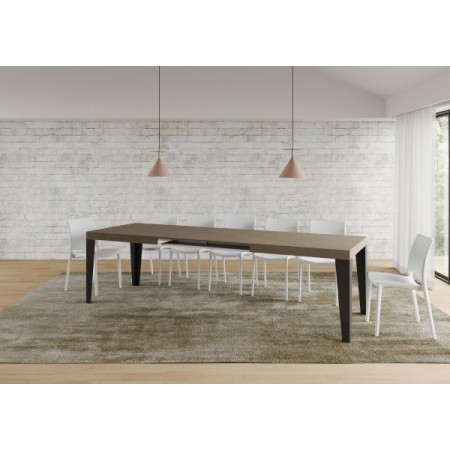 Tavolo allungabile 180/284x90 cm Flame