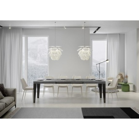 Tavolo allungabile 200/304x90 cm Flame