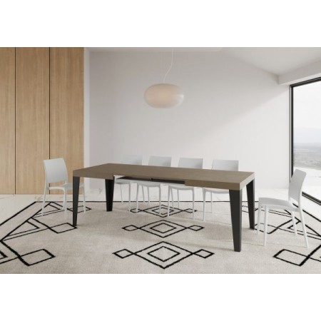 Tavolo allungabile 140/400x90 cm Flame