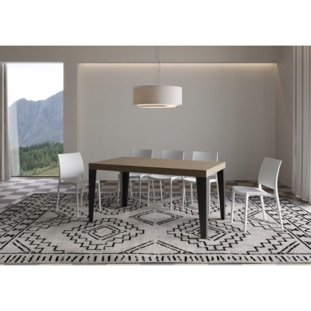 Tavolo allungabile 160/420x90 cm Flame