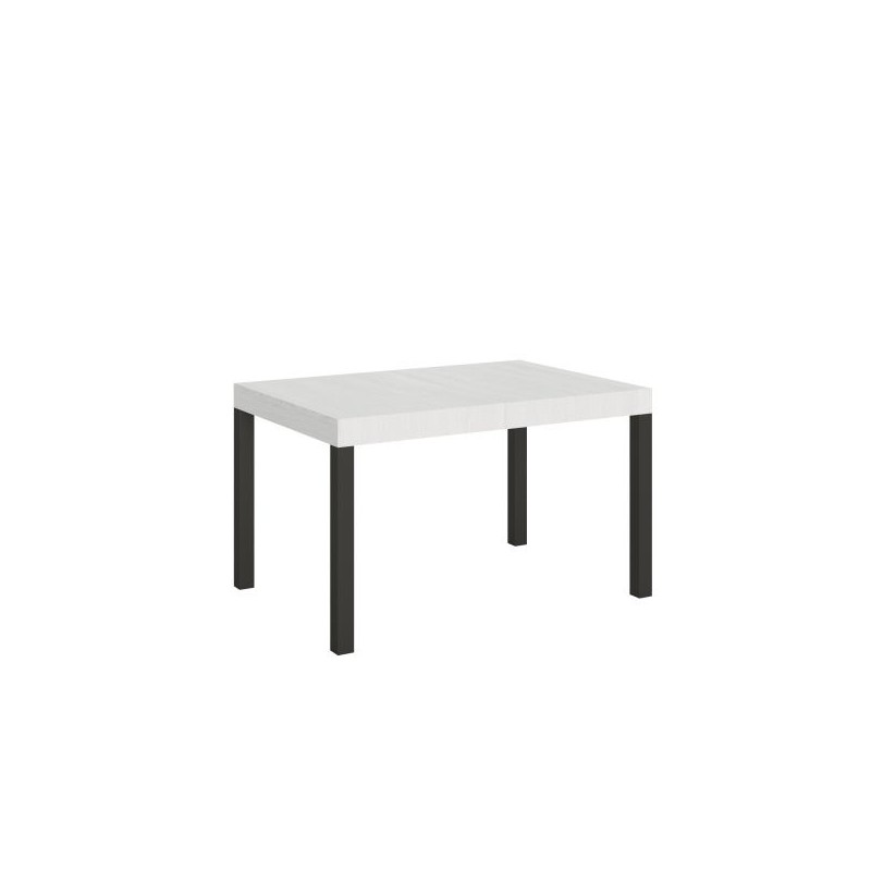 Tavolo allungabile 130/234x90 cm Everyday cemento gambe antracite