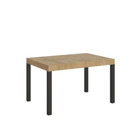 Tavolo allungabile 130/234x90 cm Everyday cemento gambe antracite