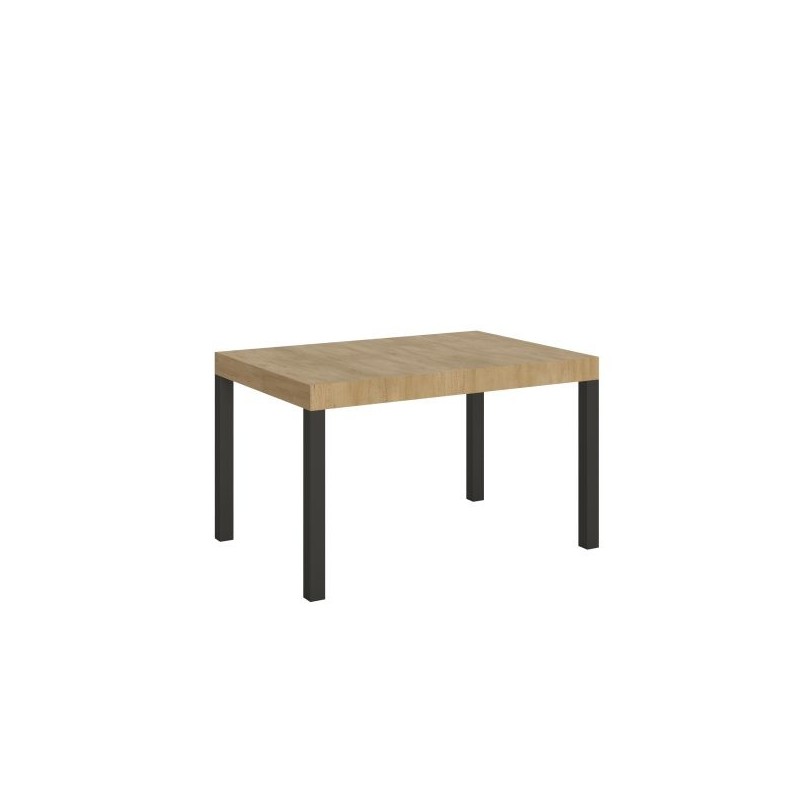 Tavolo allungabile 130/234x90 cm Everyday cemento gambe antracite