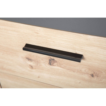 Credenza moderna antracite, design pratico e moderno