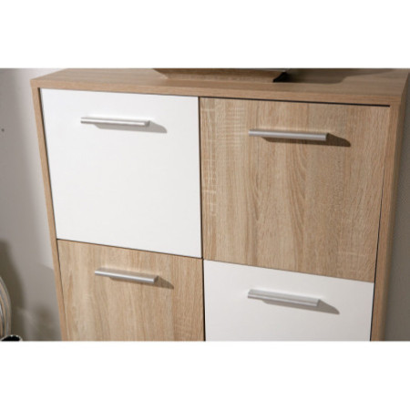 Credenza moderna con 6 cassetti Misure: 77x30x115 cm