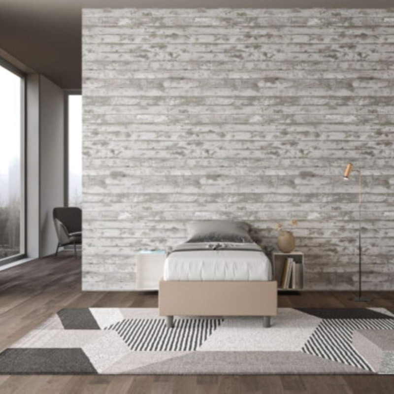 Letto Azelia Singolo similpelle 80x210 cm Letto Azelia Singolo similpelle 80x210 cm