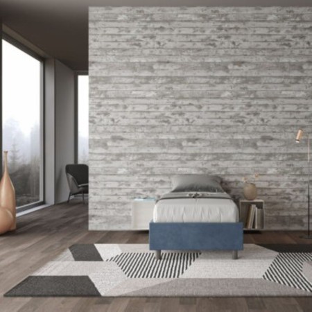 Letto Azelia Singolo Microfibra 80x190 cm