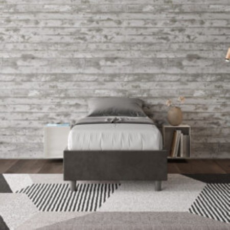Letto Azelia Singolo Microfibra 80x190 cm
