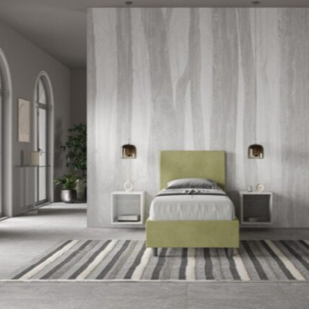 Letto Adele Singolo Microfibra 80x190 cm
