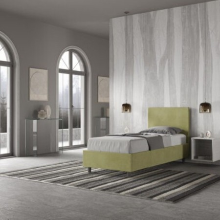 Letto Adele Singolo Microfibra 80x190 cm