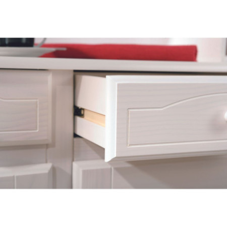 Cristalliera classica Dimensioni: 88x43x198 cm. Stile basic, perfetta per soggiorni eleganti.