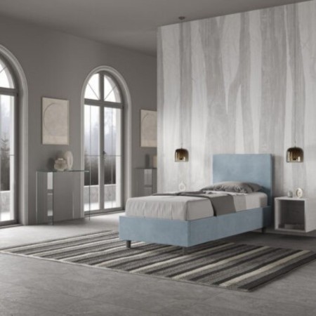Letto Adele Singolo Microfibra 80x190 cm