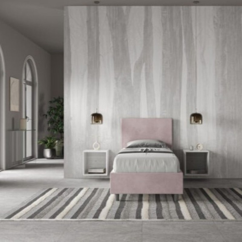Letto Antea Singolo Microfibra 80x190 cm