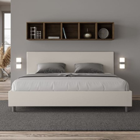 Letto Matrimoniale 180X190 similpelle Adele
