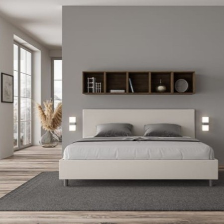 Letto Matrimoniale 180X190 similpelle Adele