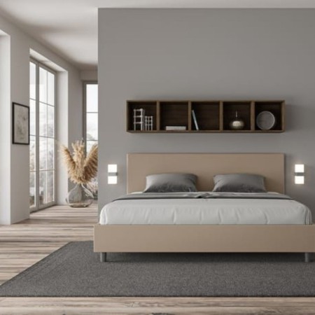 Letto Matrimoniale 180X190 similpelle Adele