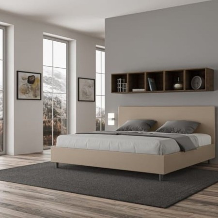 Letto Matrimoniale 180X190 similpelle Adele