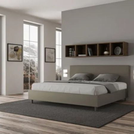 Letto Matrimoniale 180X190 similpelle Adele